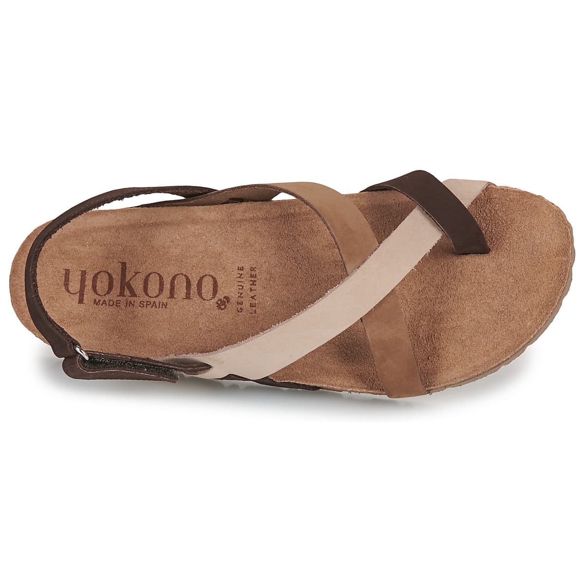 Women's Sandals YOKONO Brown