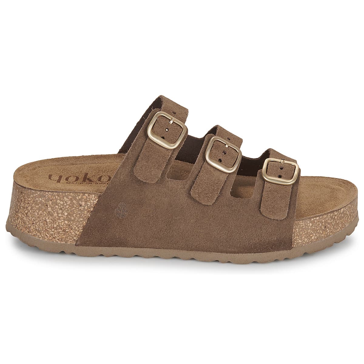 Women's Platforms YOKONO Brown