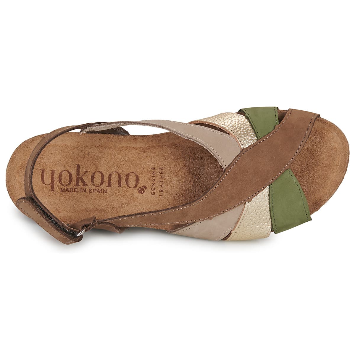 Women's Platforms YOKONO Khaki