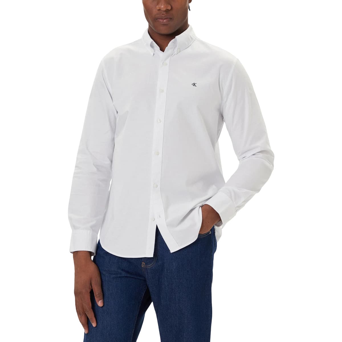 Men's Shirts Calvin Klein White