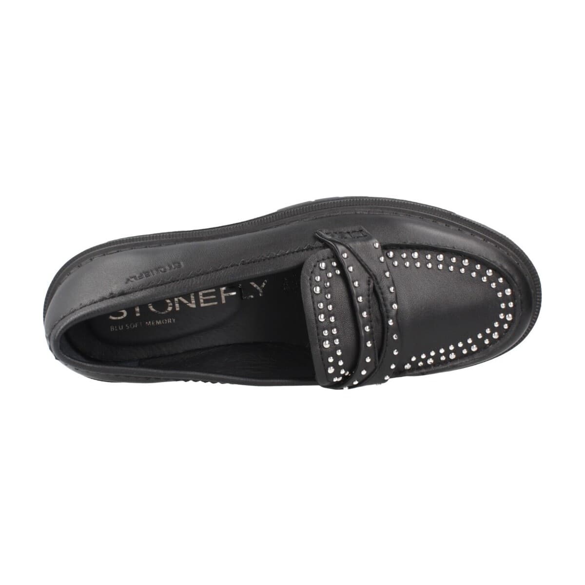 Women's Loafers Stonefly Black