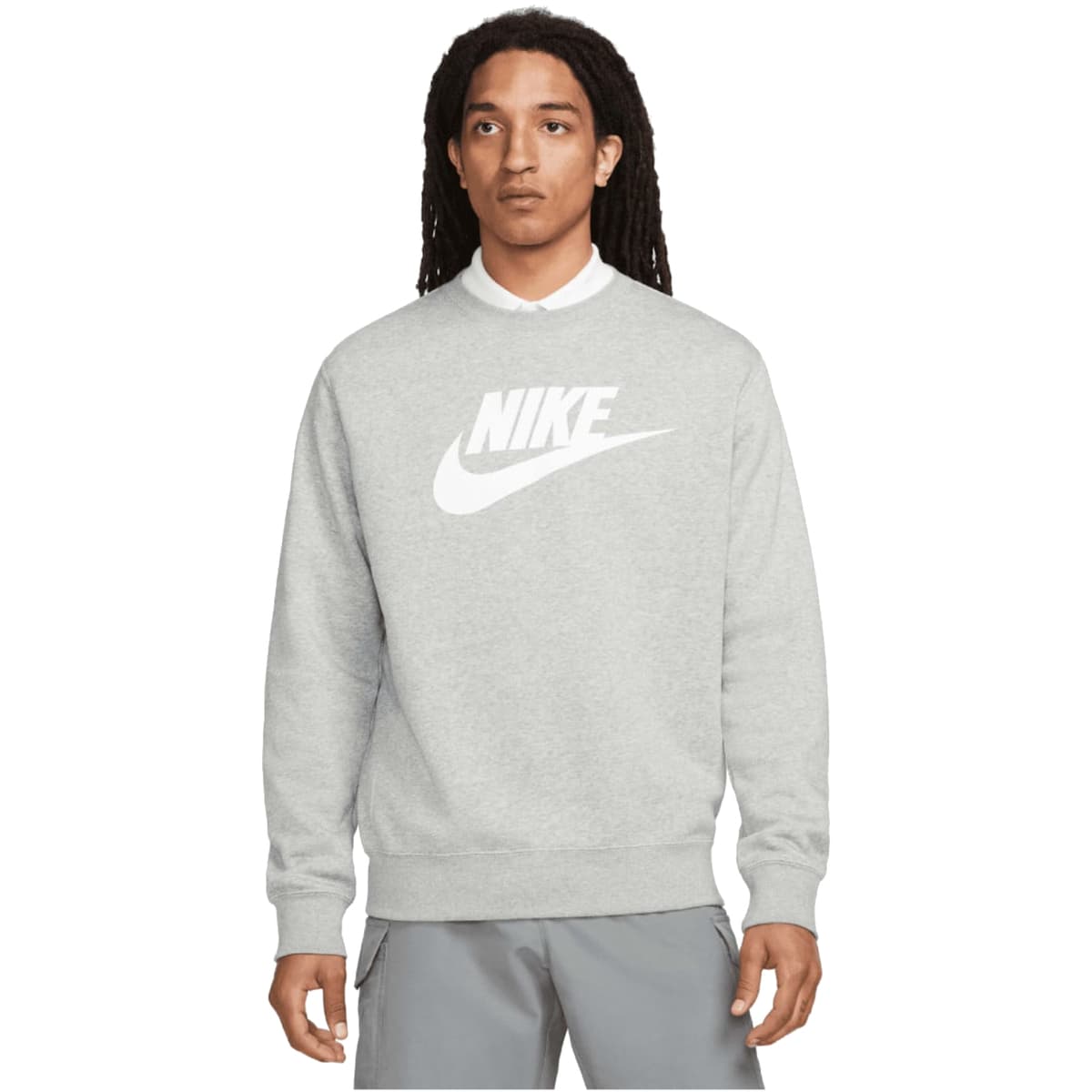 Men's Hoodies & Sweatshirts Nike Gray