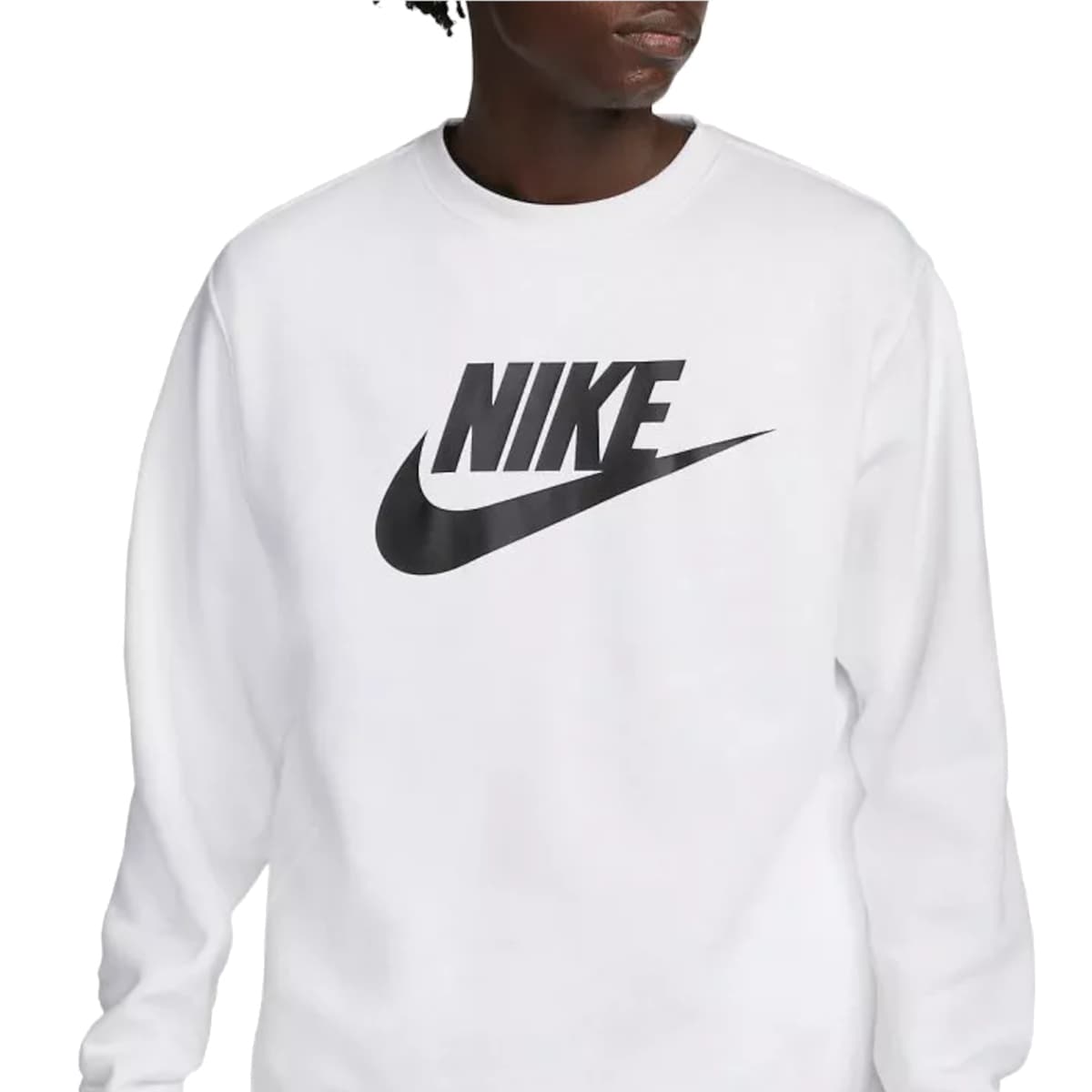 Men's Cardigans Nike White