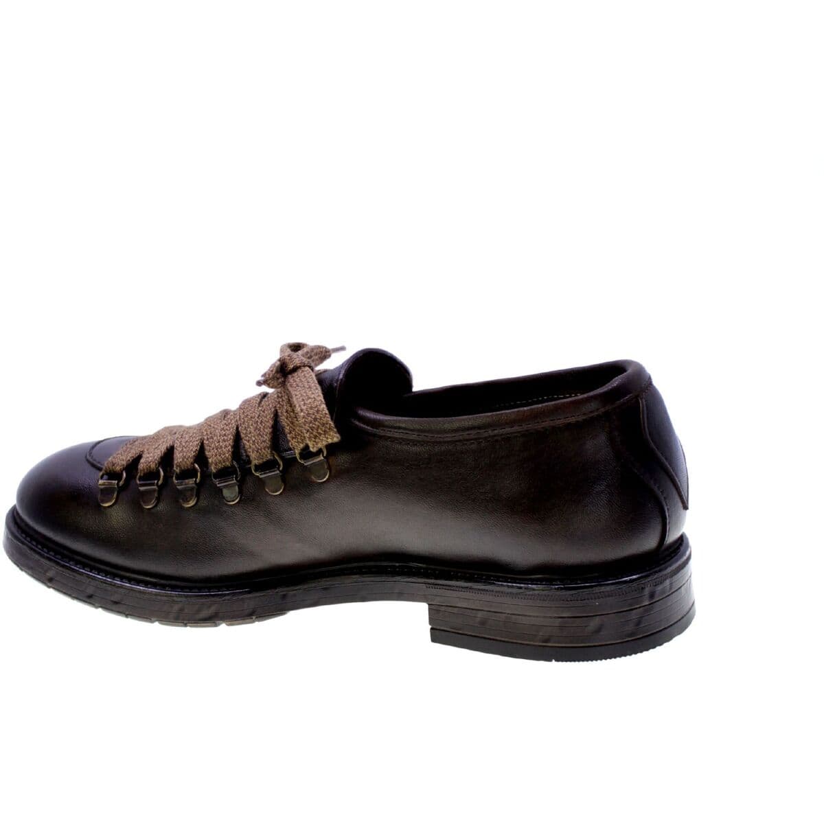 Men's Derby Shoes F.lli Rennella Brown