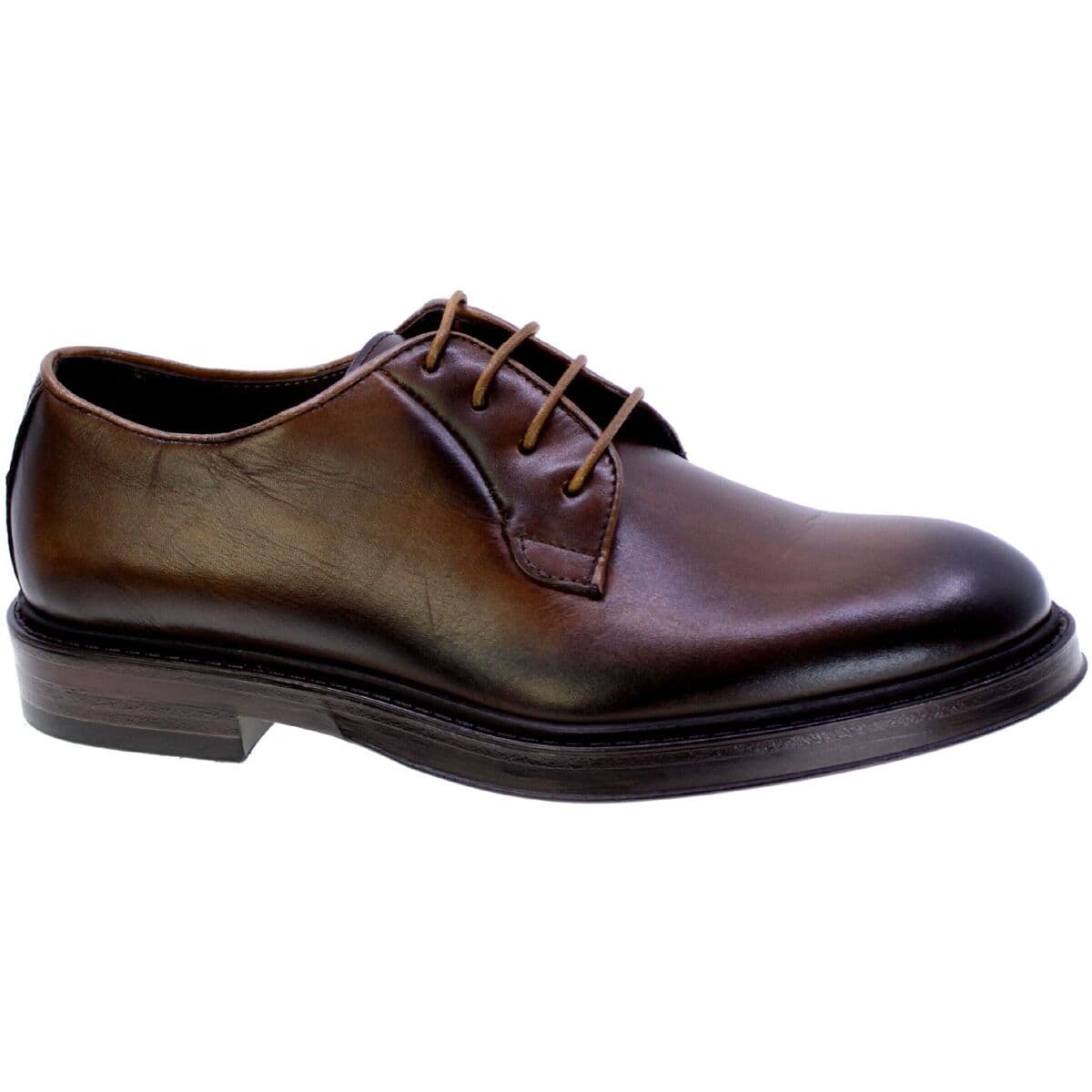 Men's Derby Shoes F.lli Rennella Brown