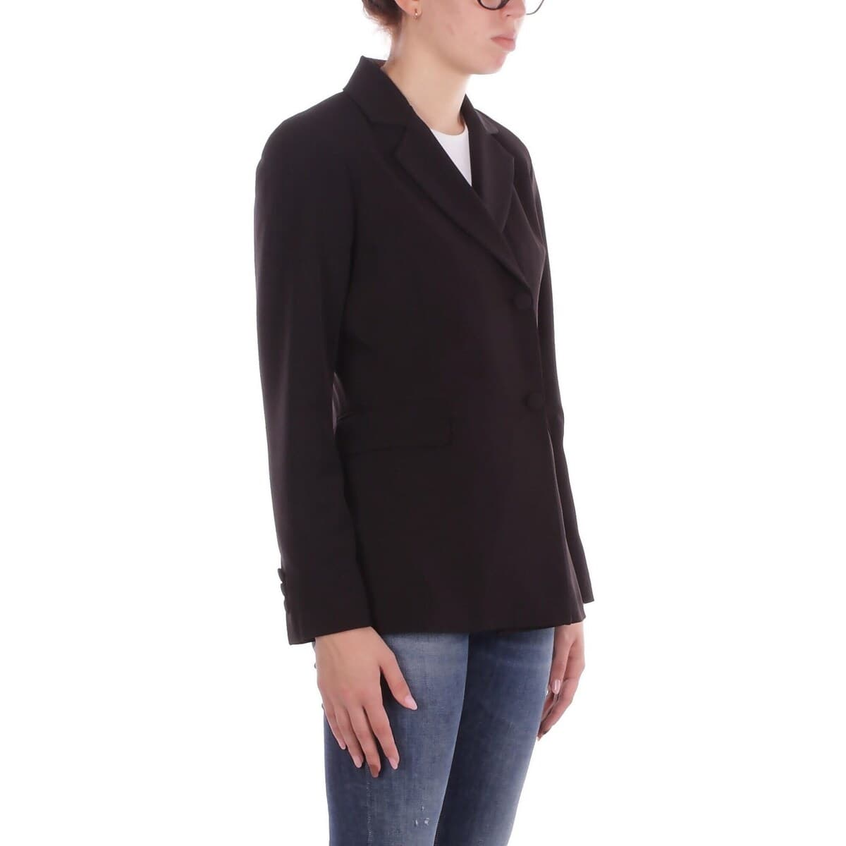 Women's Blazers Kostumn1 Black