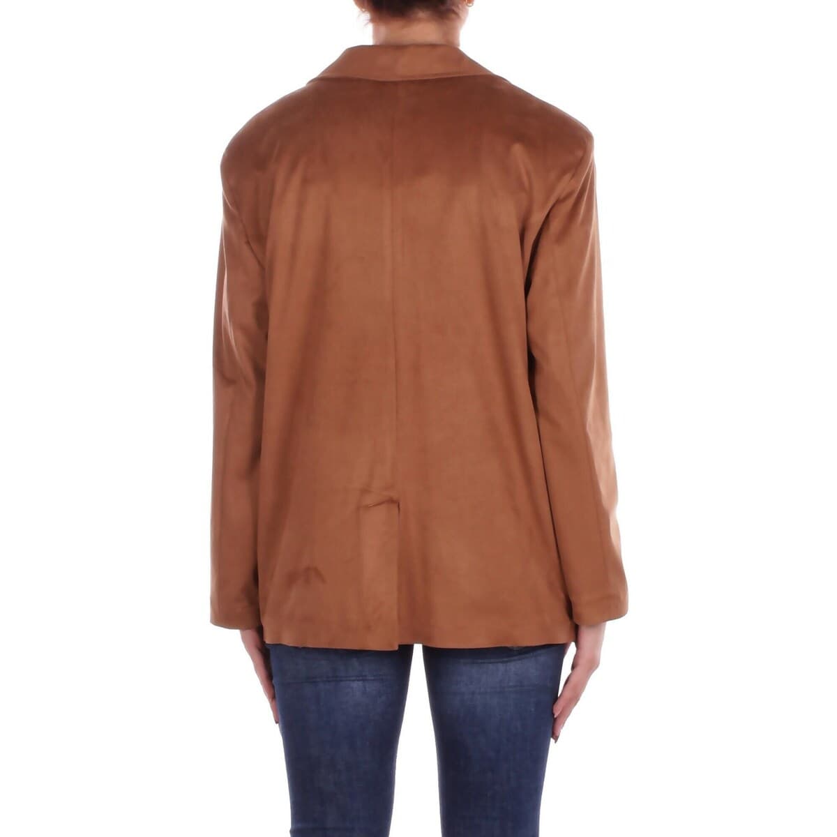 Women's Blazers Kostumn1 Brown