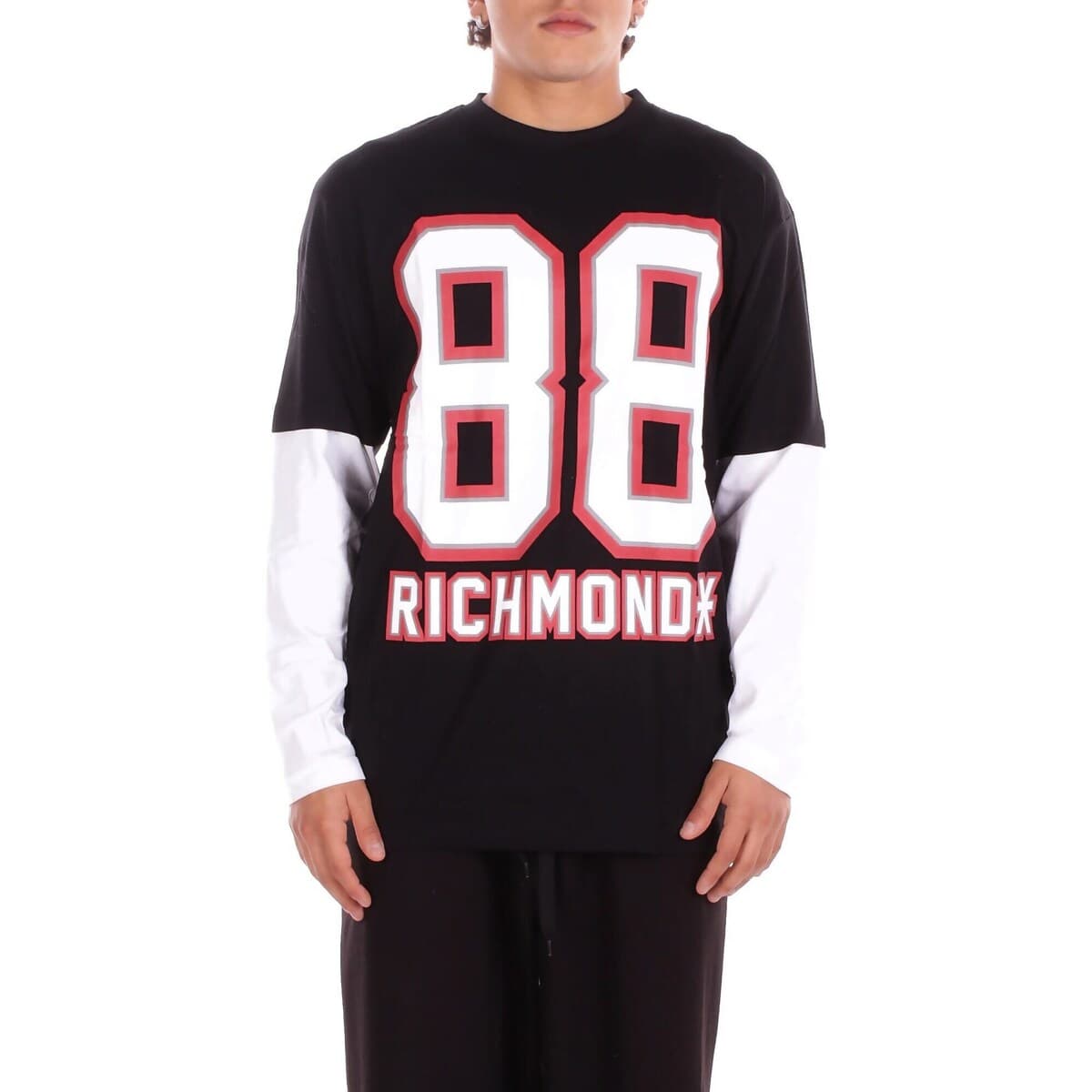 Men's T-Shirts John Richmond Black