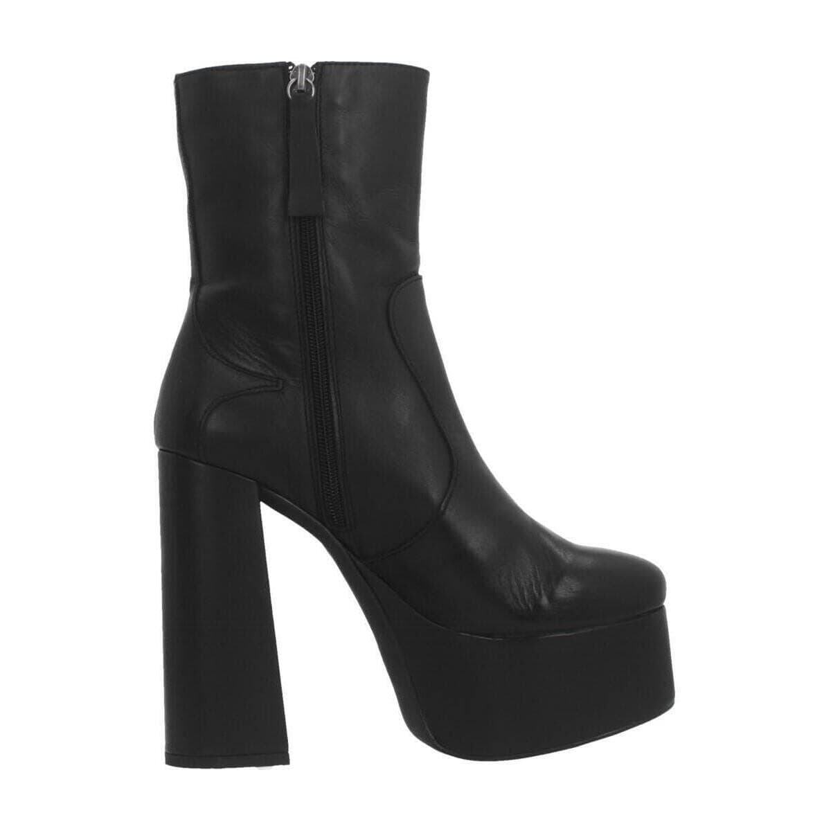 Women's Ankle Boots Yellow Black