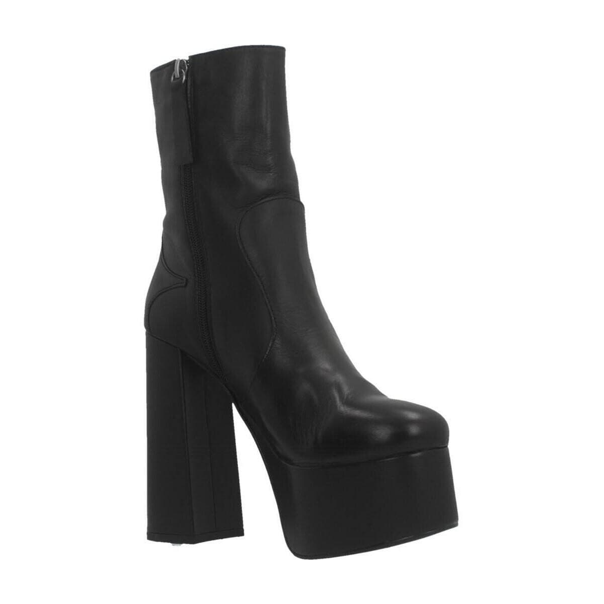 Women's Ankle Boots Yellow Black