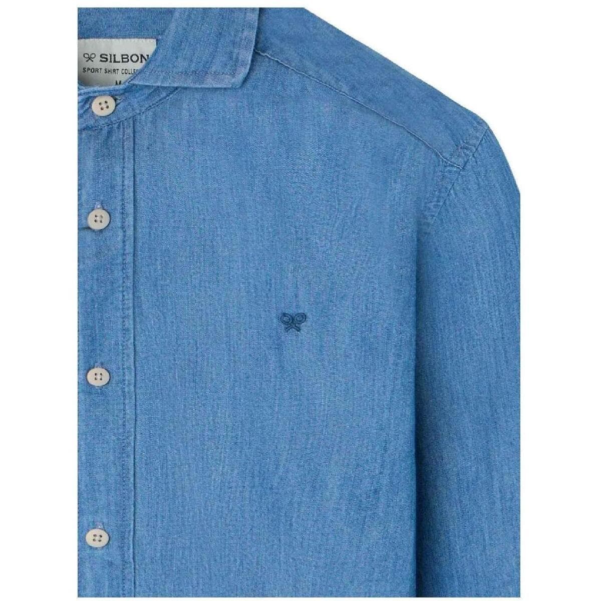 Men's Shirts Silbon Blue