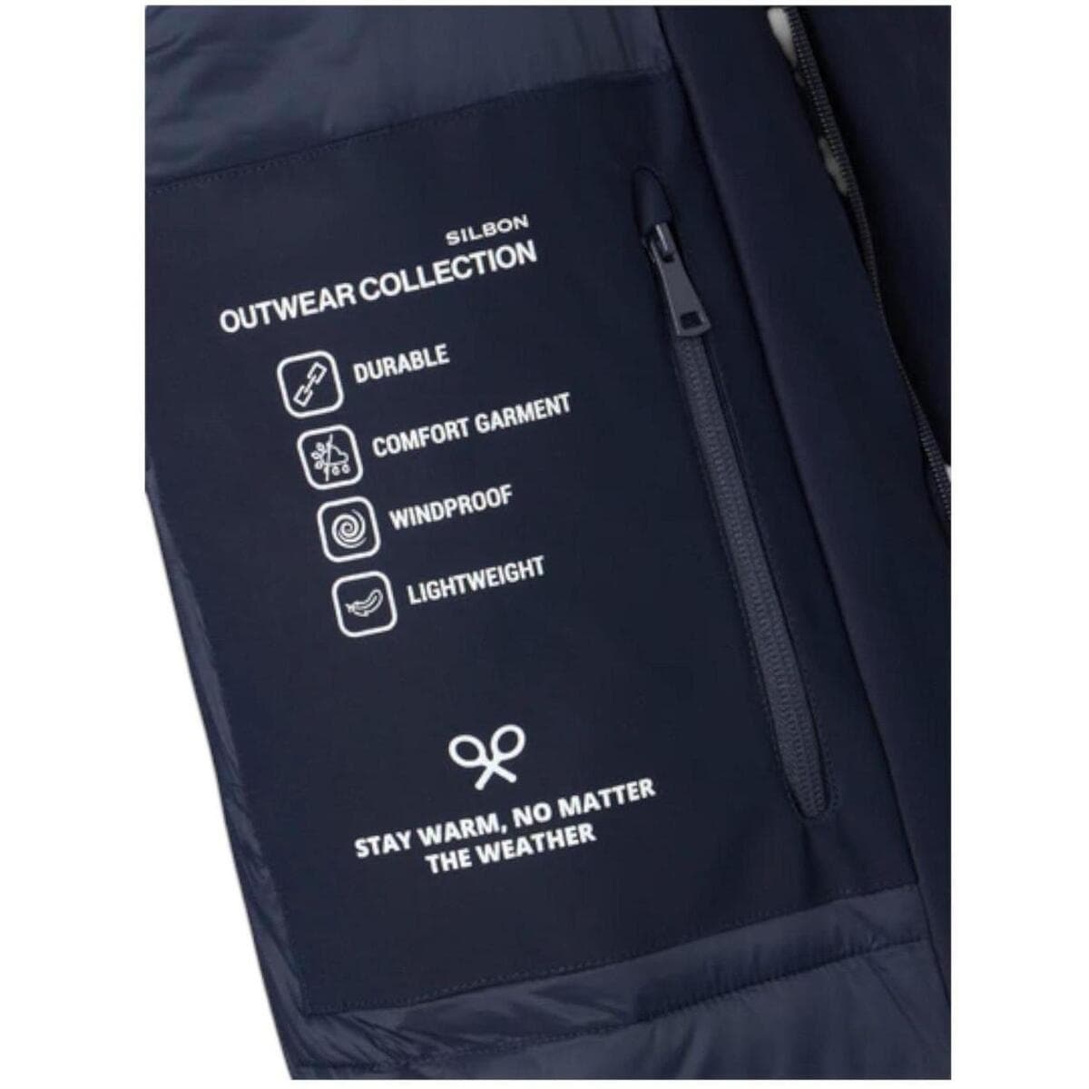 Men's Parkas Silbon Blue