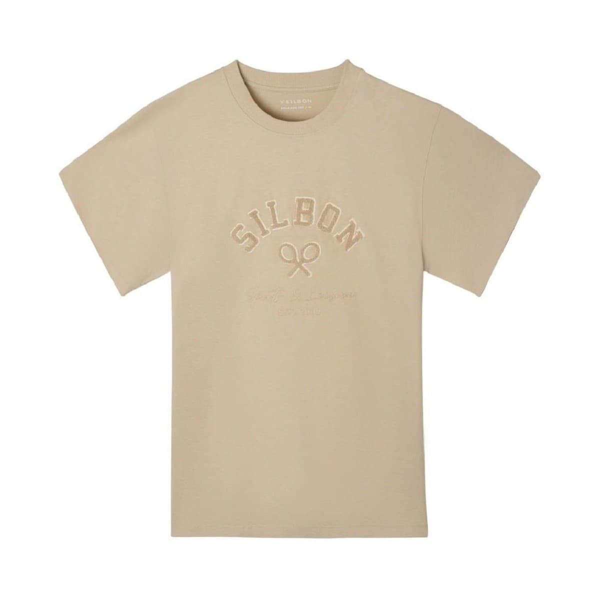 T-shirt με κοντά μανίκια Silbon 133725 arena