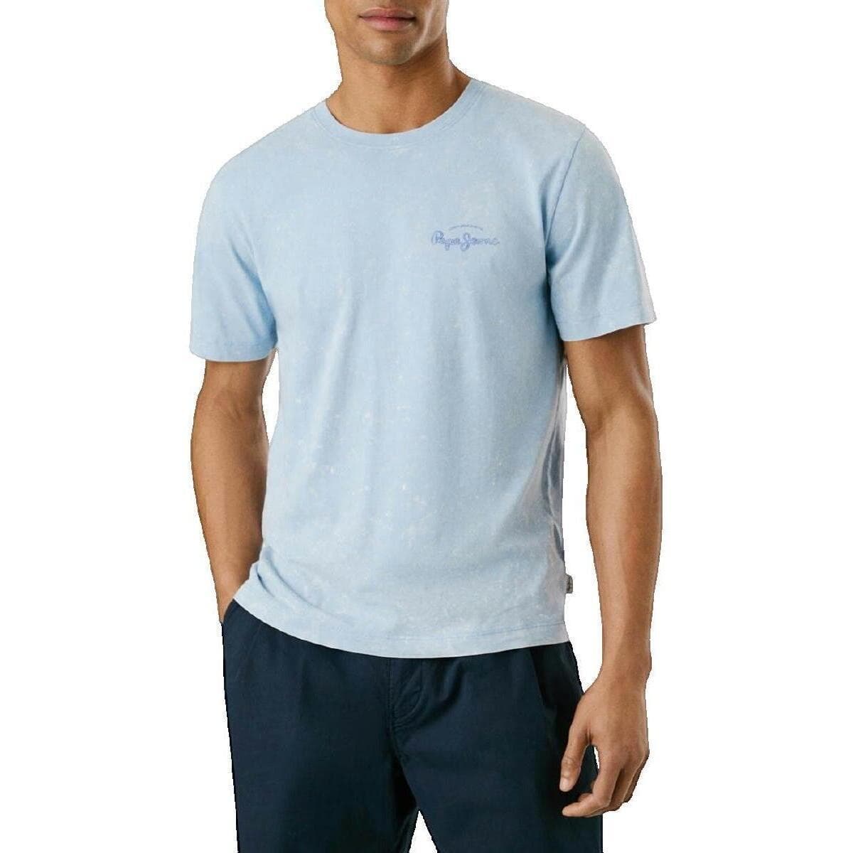Men's T-Shirts Pepe Jeans Blue