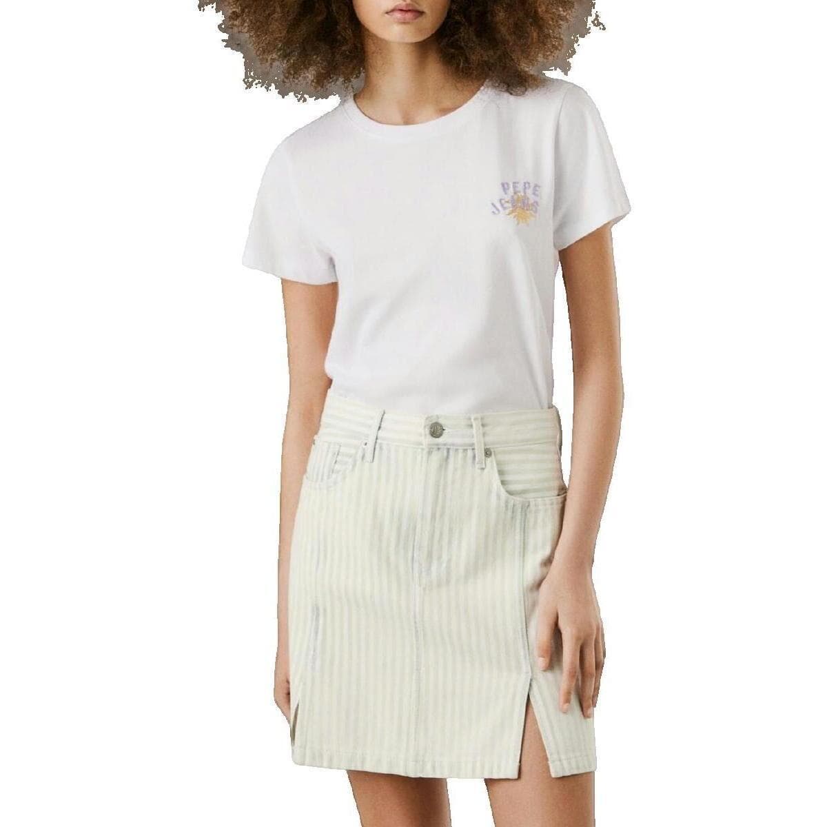 Men's T-Shirts Pepe Jeans White