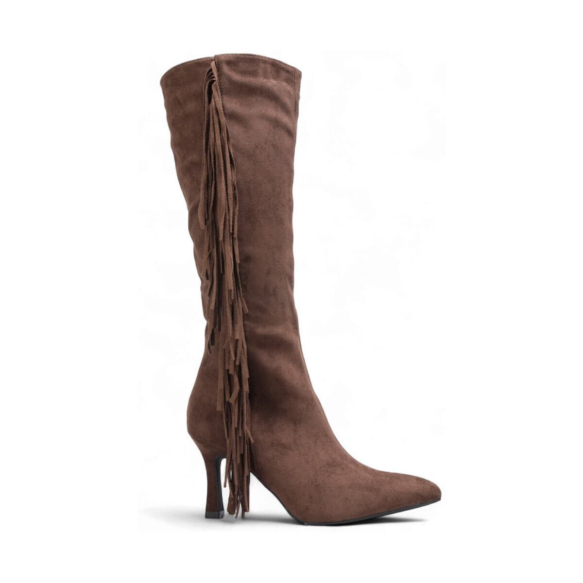 Μπότες με τακούνι La Modeuse 76776_P181917