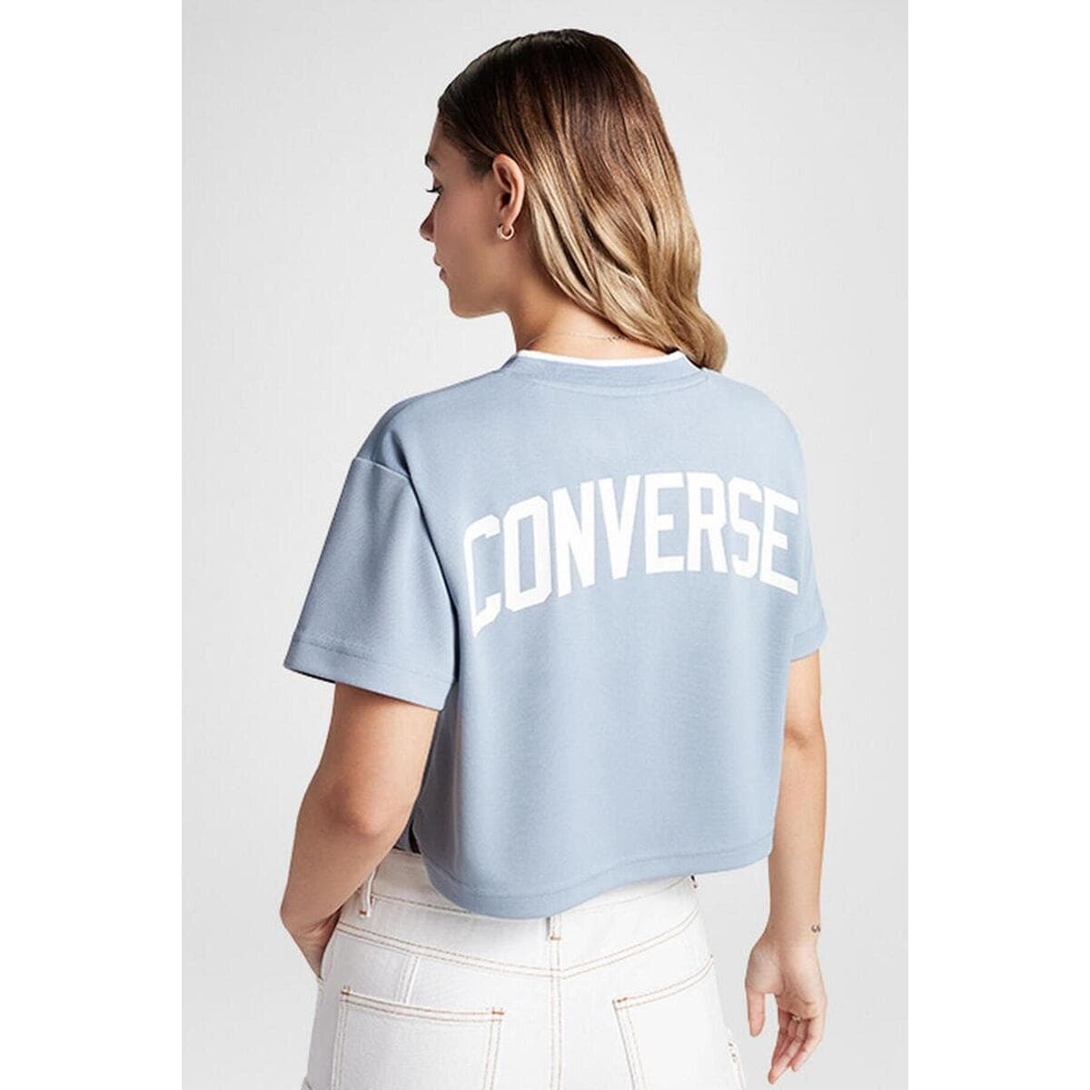 Women's T-Shirts Converse Blue