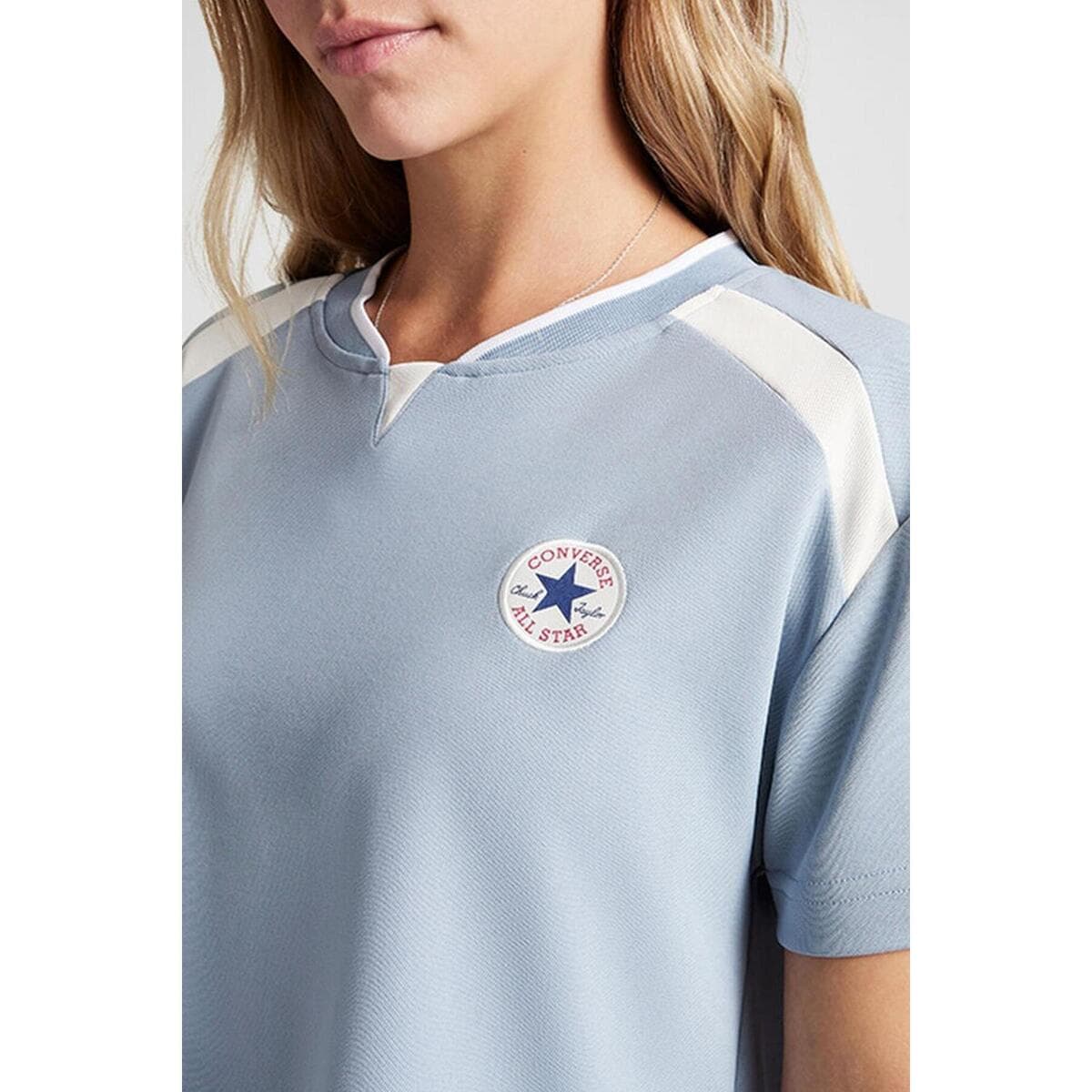Women's T-Shirts Converse Blue