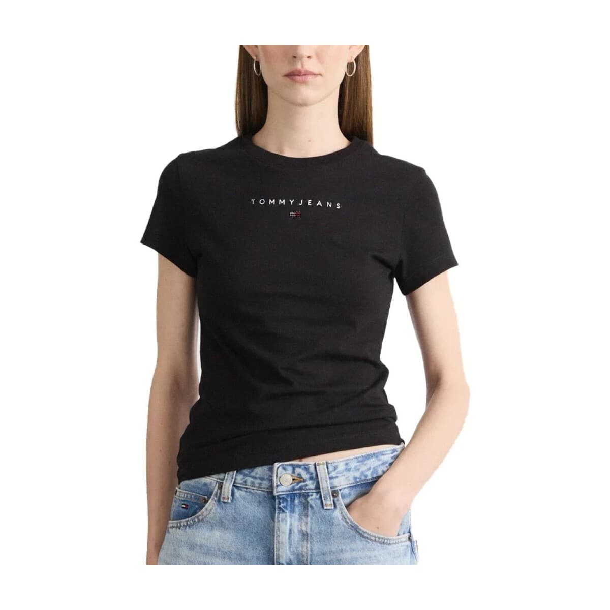 T-shirts & Polos Tommy Jeans Camisetas Mujer Modèle Dw0dw21550