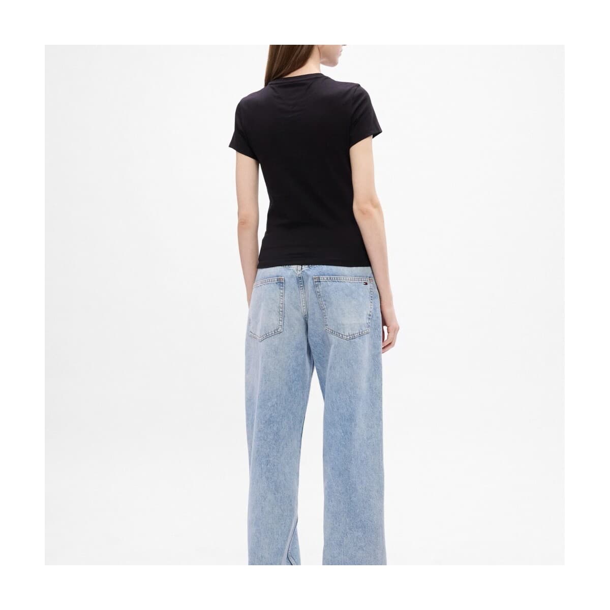 Women's T-Shirts Tommy Jeans Black