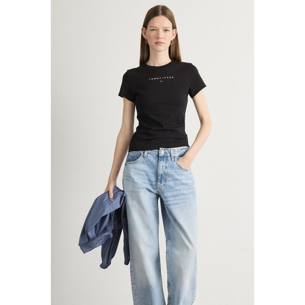 Women's T-Shirts Tommy Jeans Black