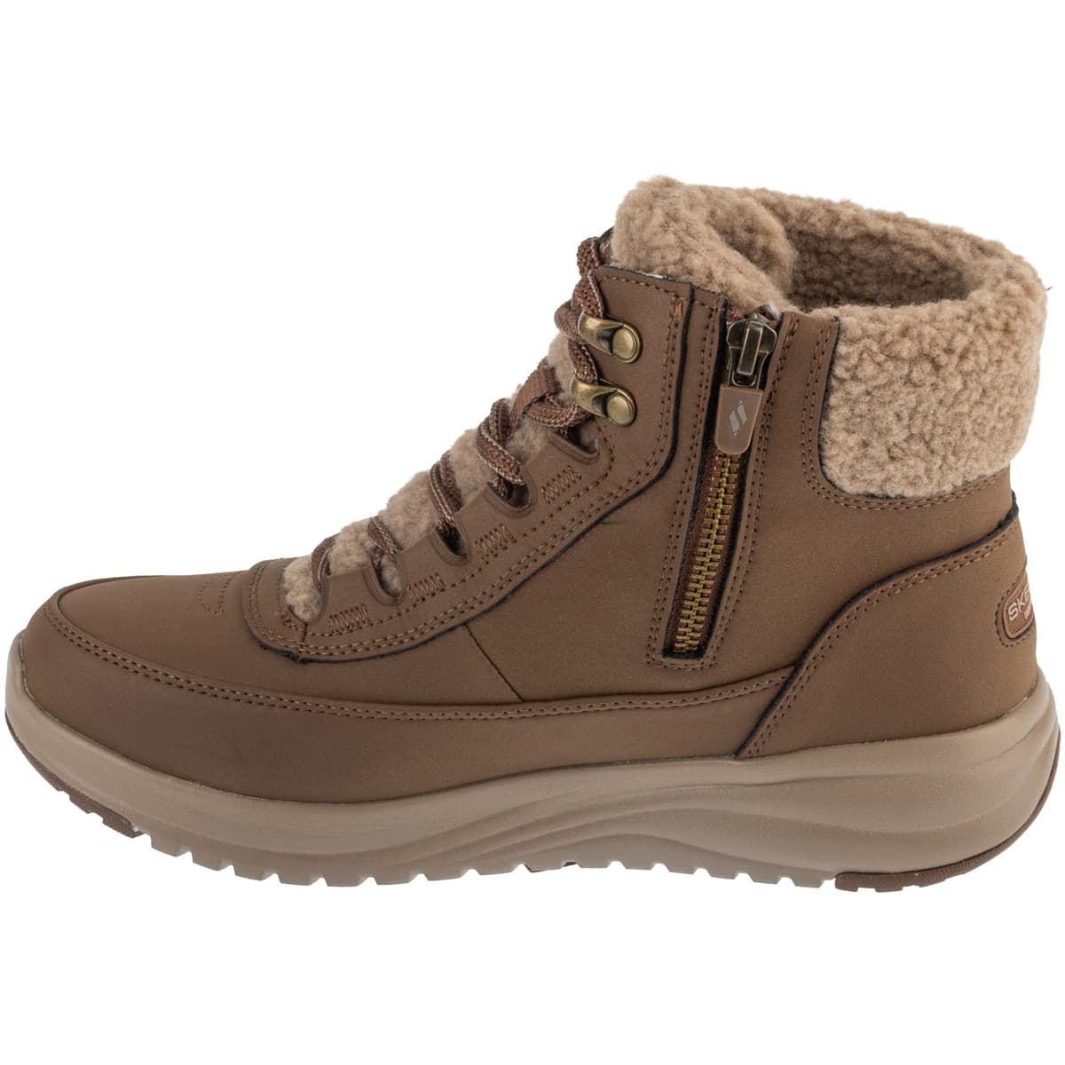 Women's Ankle Boots Skechers Brown