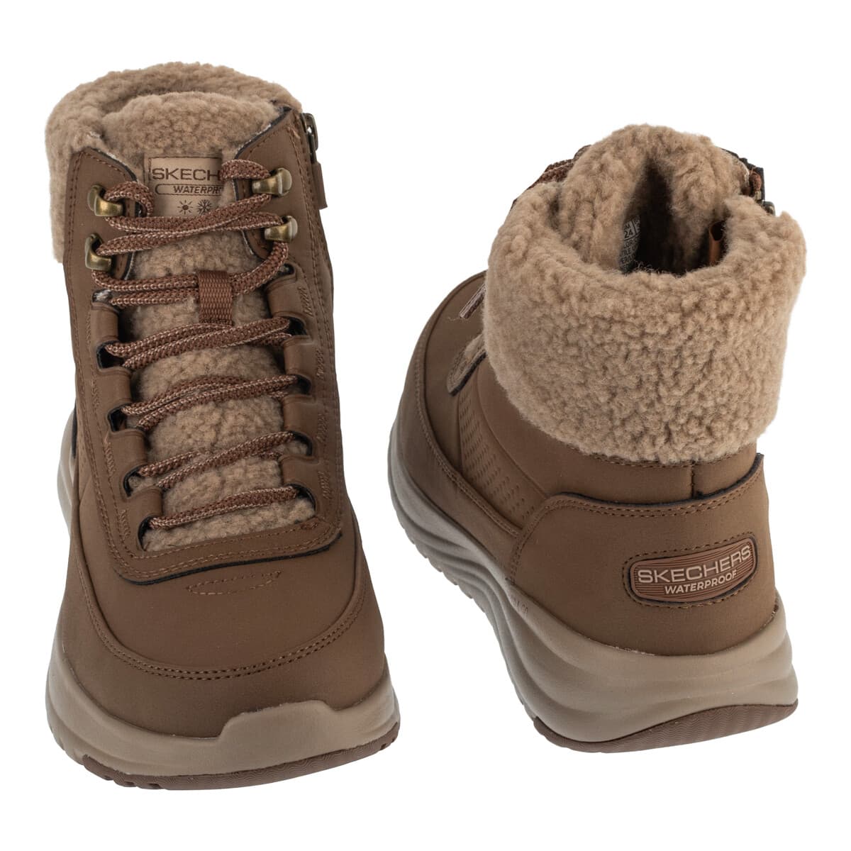 Women's Ankle Boots Skechers Brown