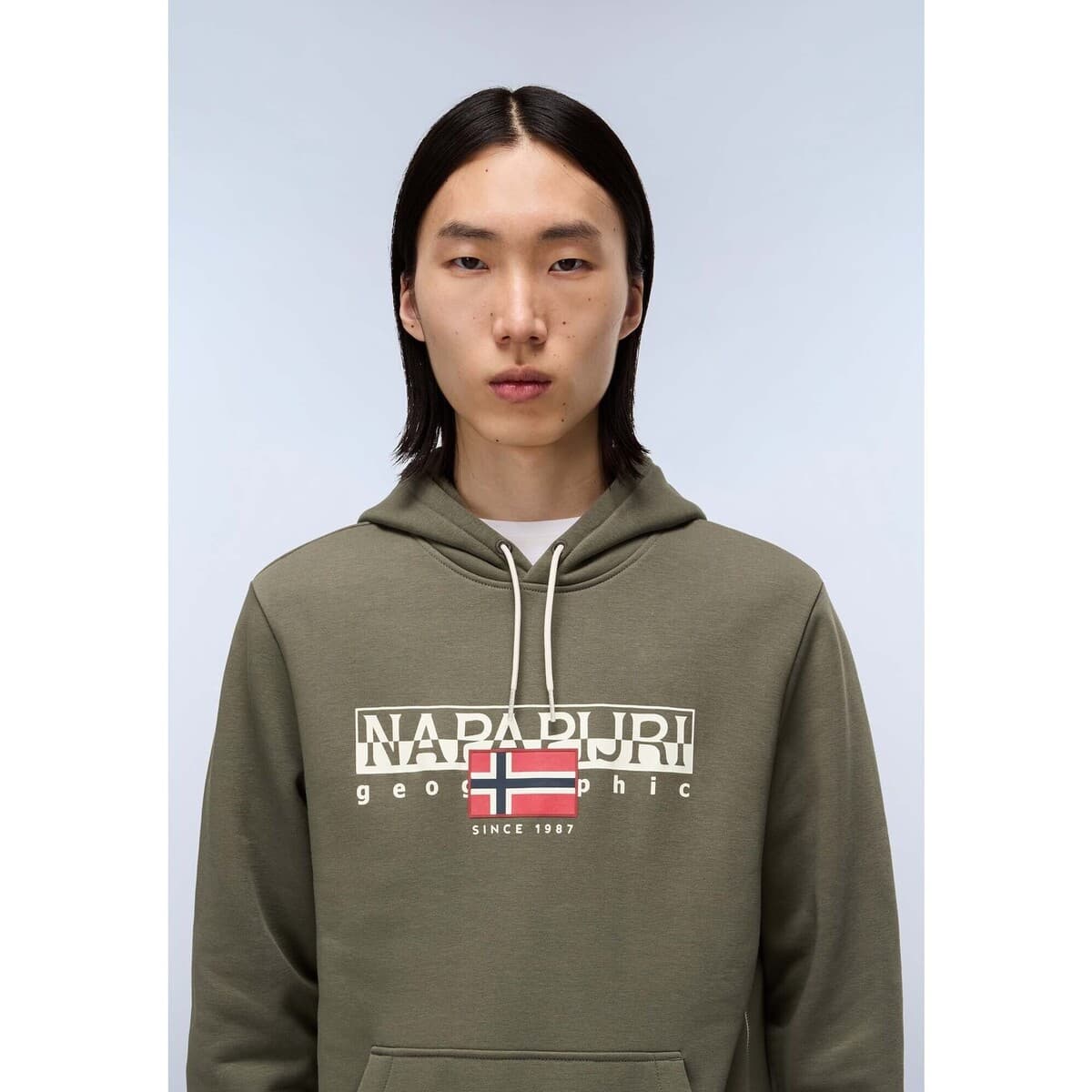 Men's Sweatshirts Napapijri Green