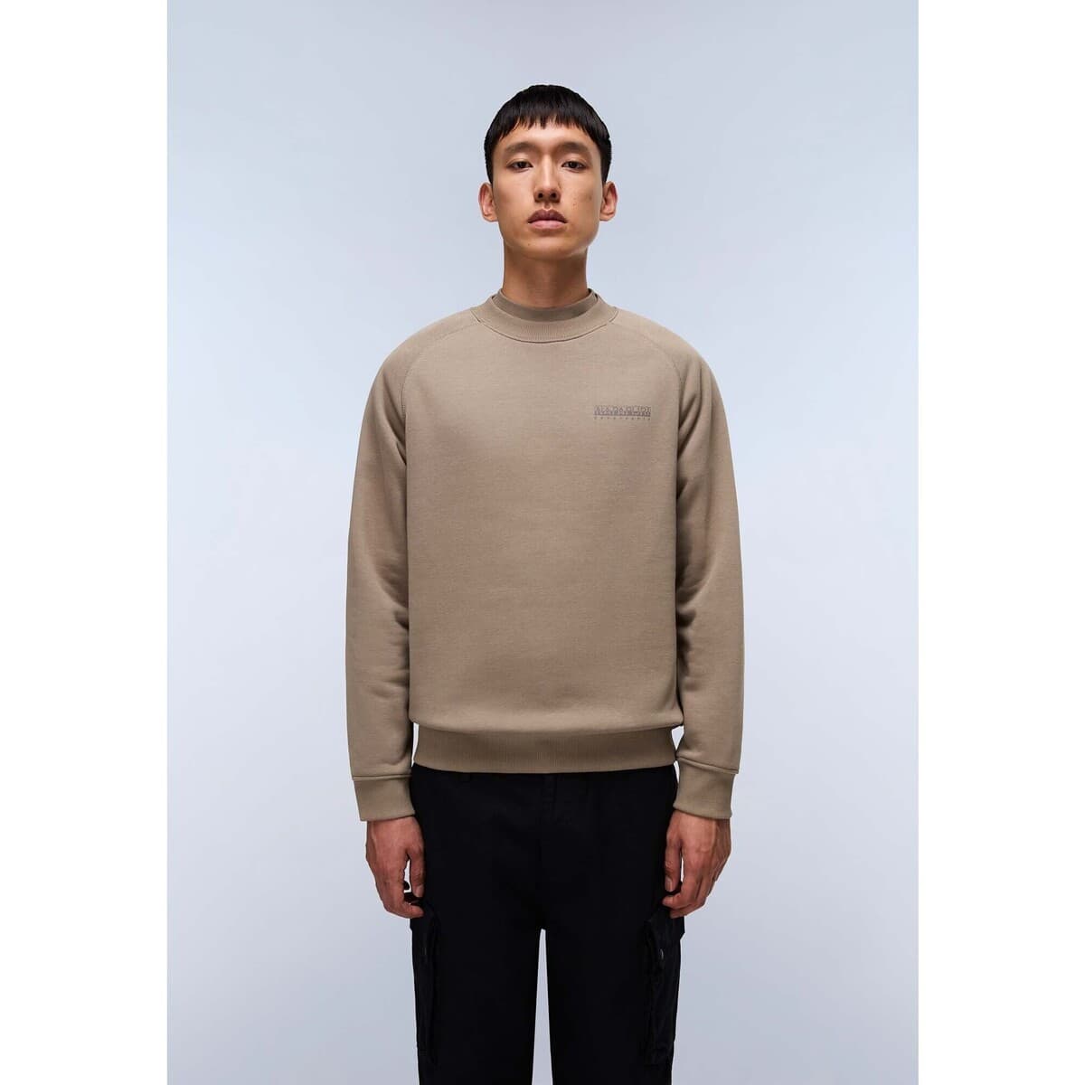 Men's Sports T-Shirts Napapijri Beige