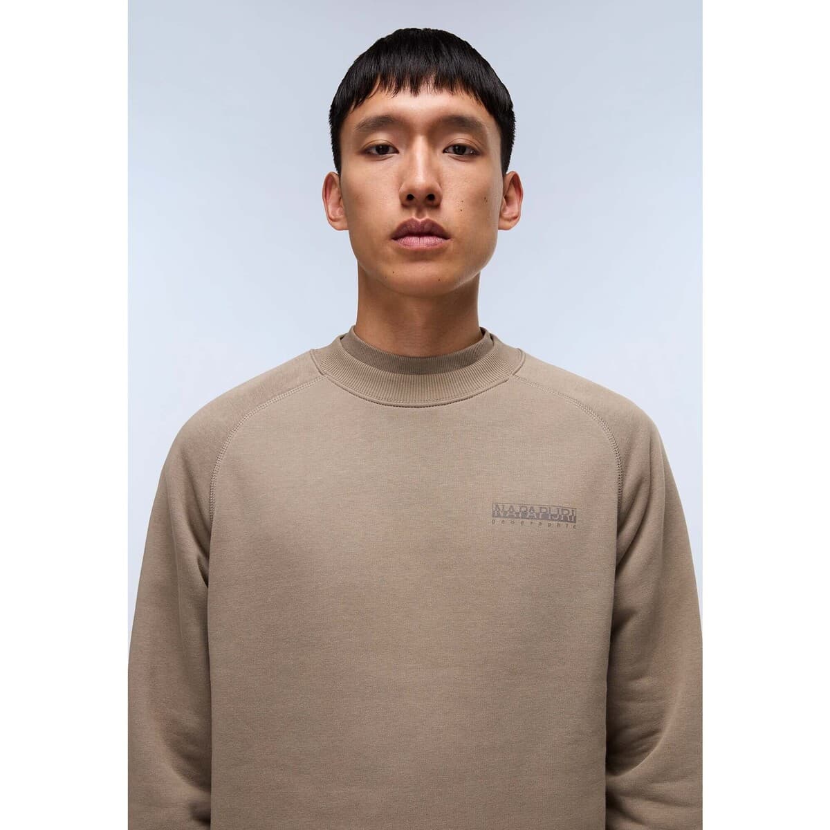 Men's Sports T-Shirts Napapijri Beige