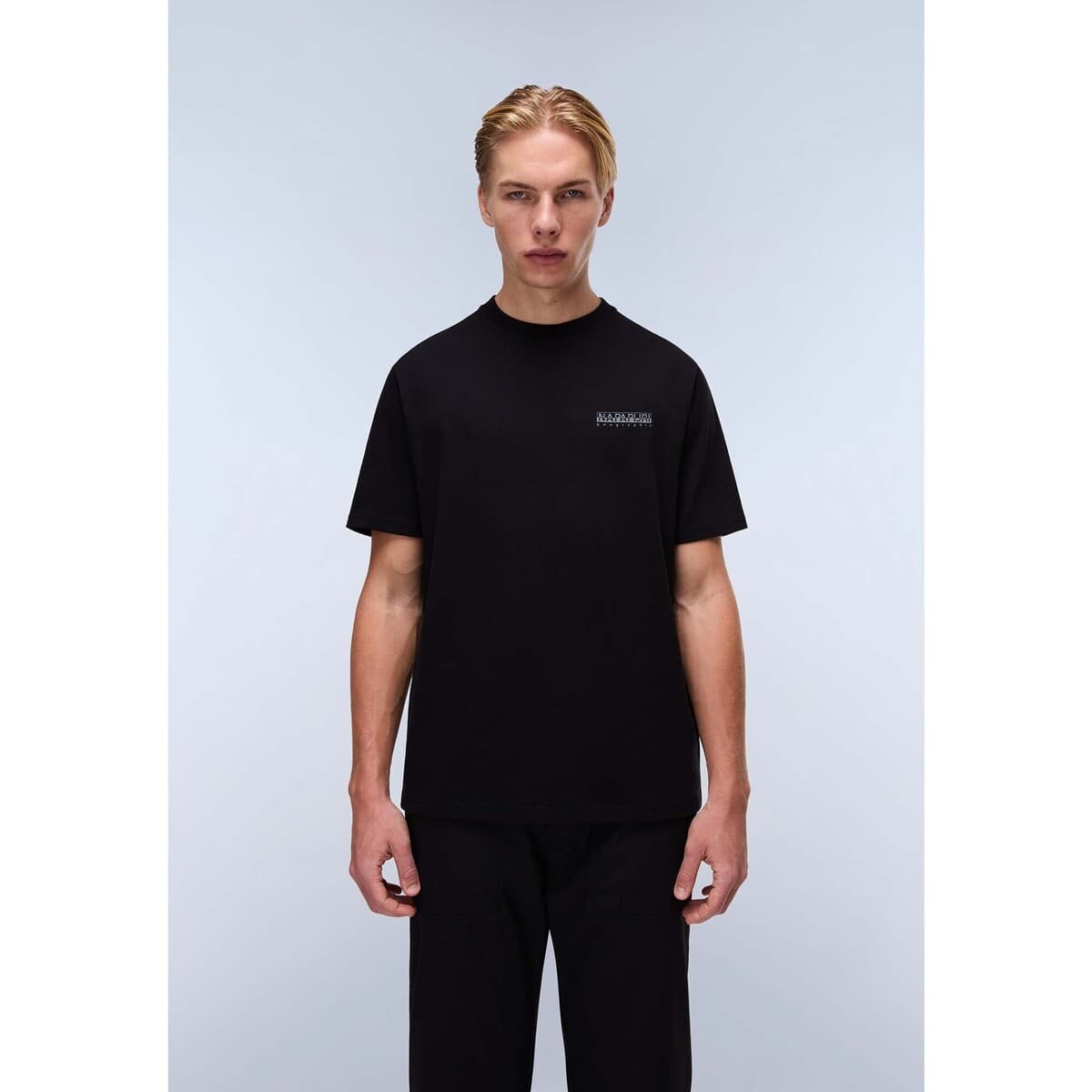 Men's T-Shirts Napapijri Black