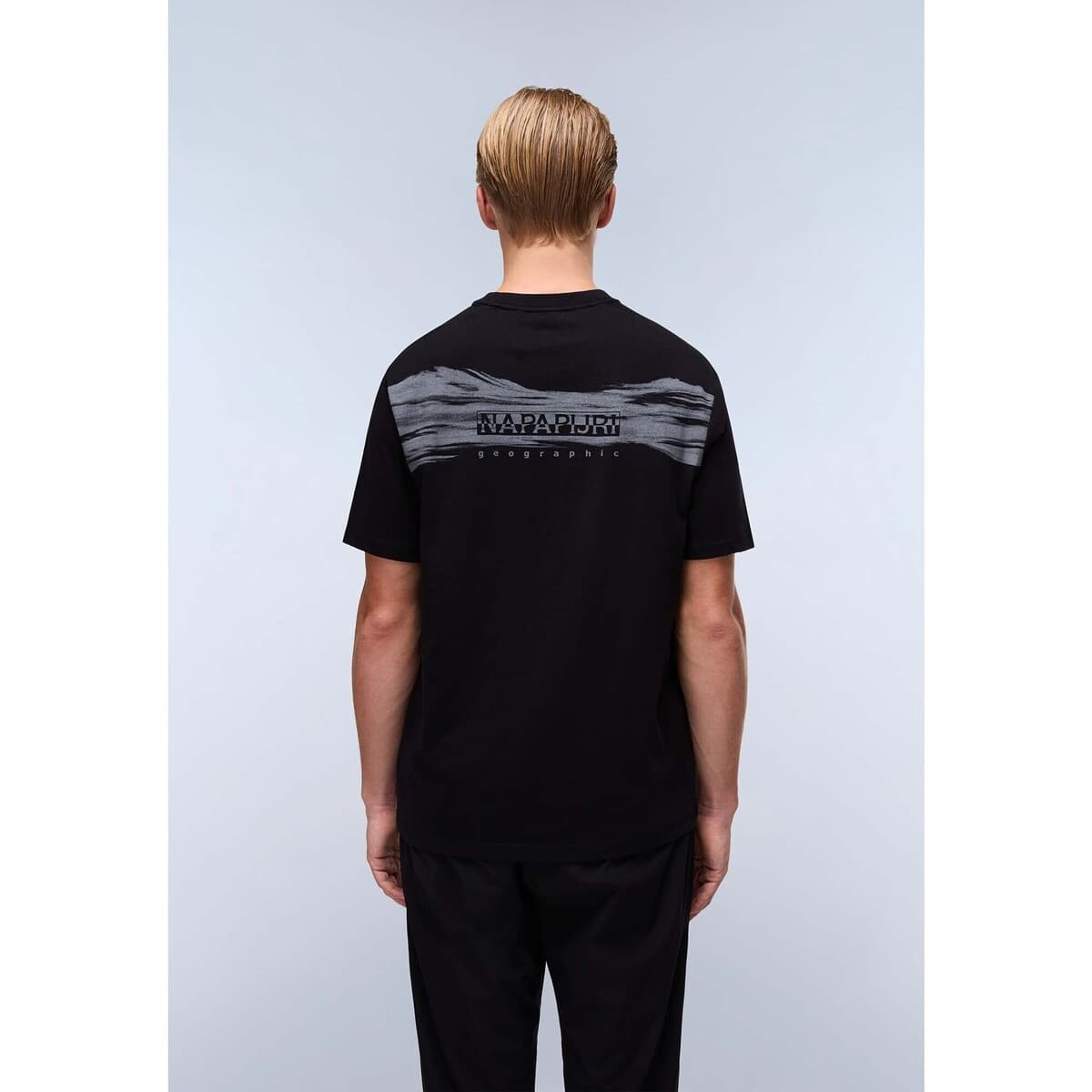 Men's T-Shirts Napapijri Black
