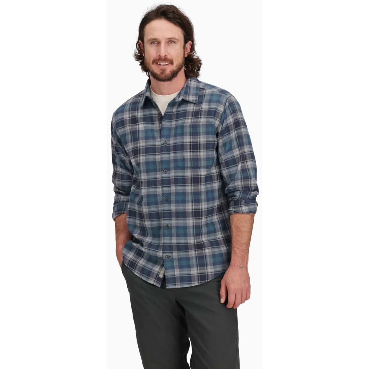 Men's Shirts Royal Robbins Blue