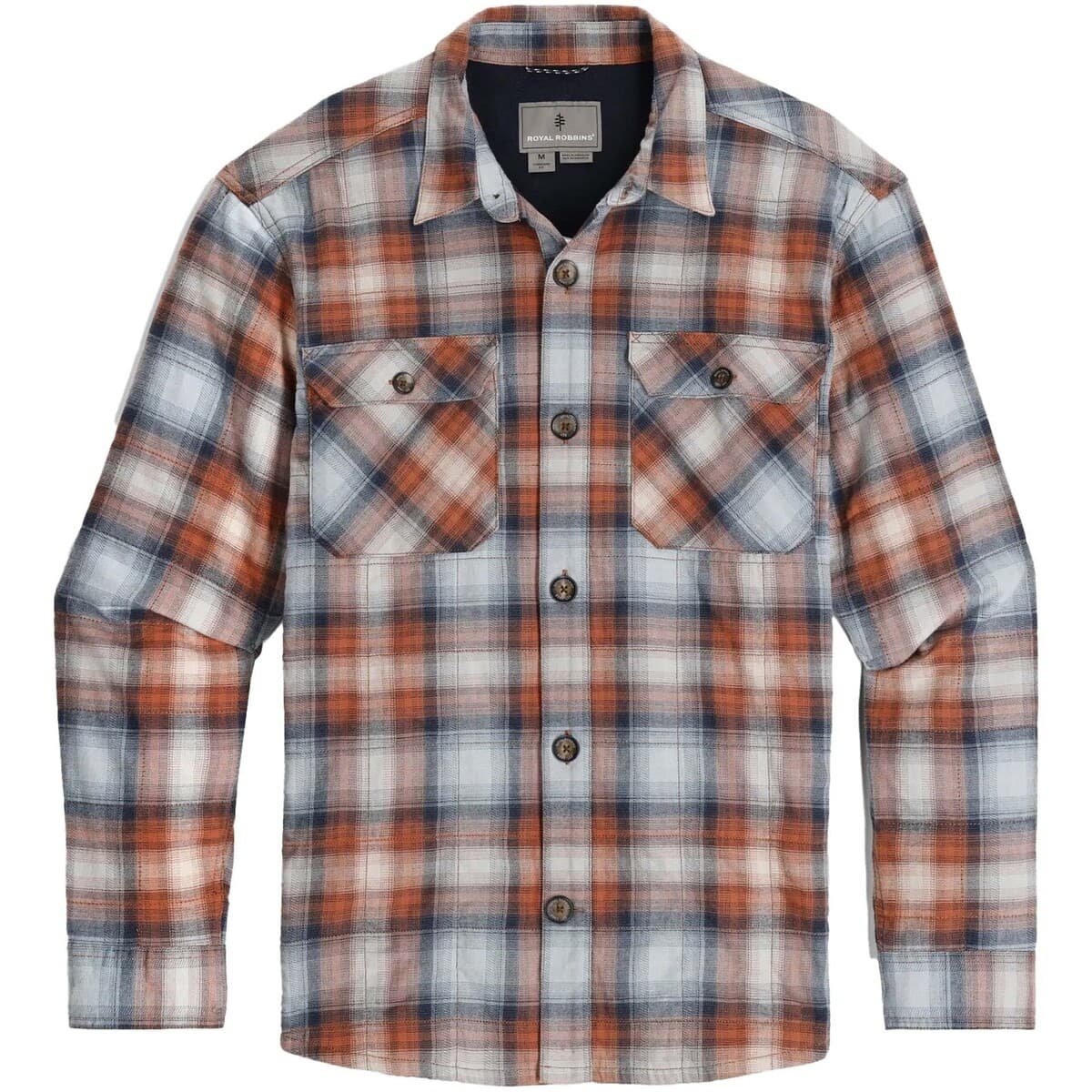 Πουκάμισο με μακριά μανίκια Royal Robbins Snowcap Lined Flannel Flannel L/S