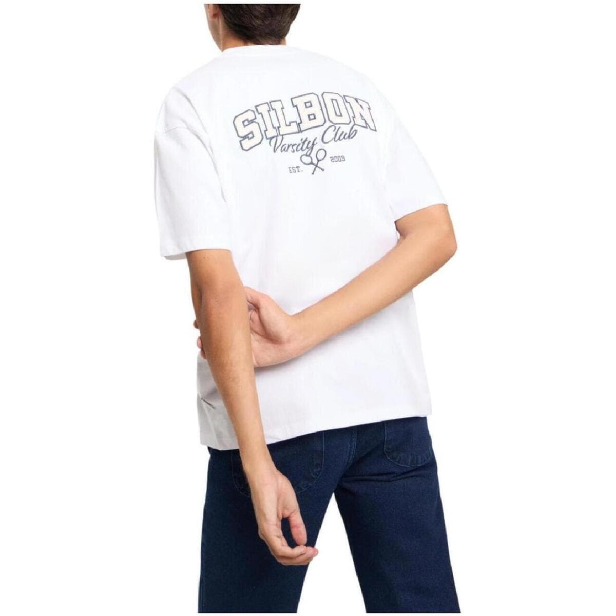 Men's T-Shirts Silbon White