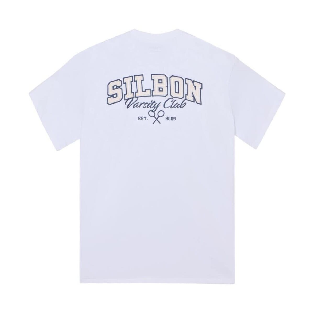 Men's T-Shirts Silbon White