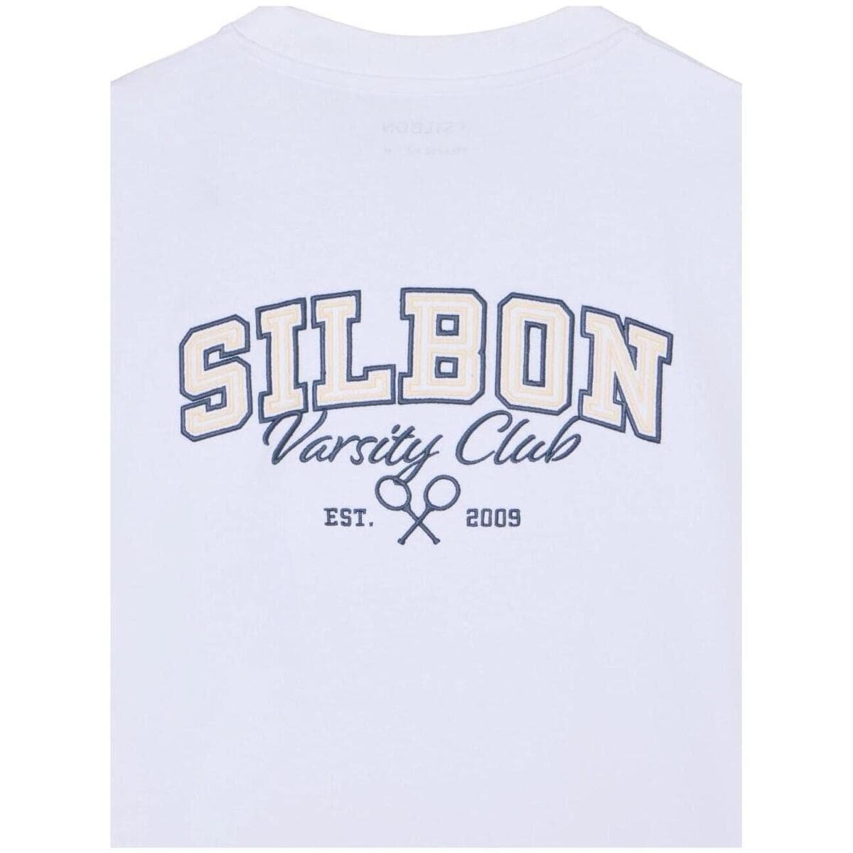 Men's T-Shirts Silbon White