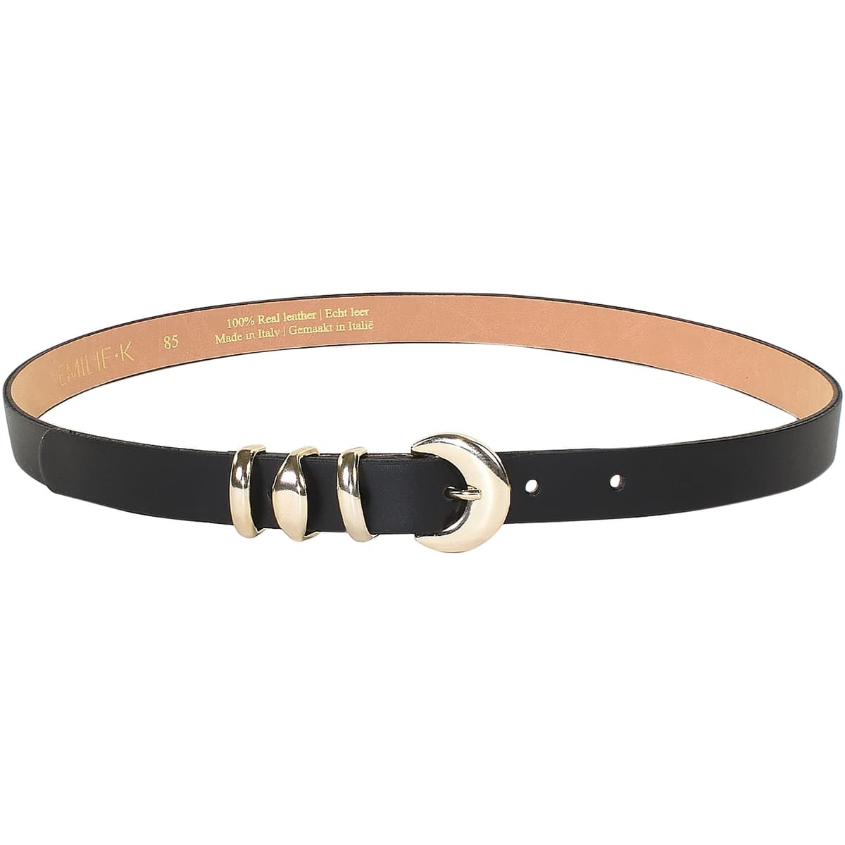 Men's Belts Emilie Karston Black