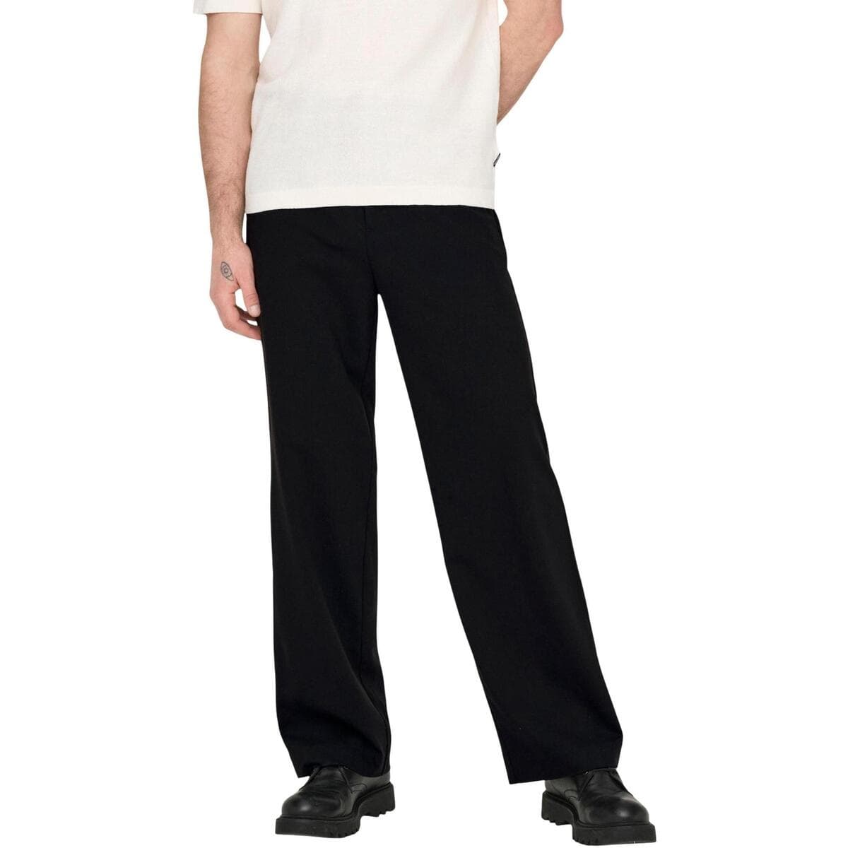 Men's Pants Only & Sons Black