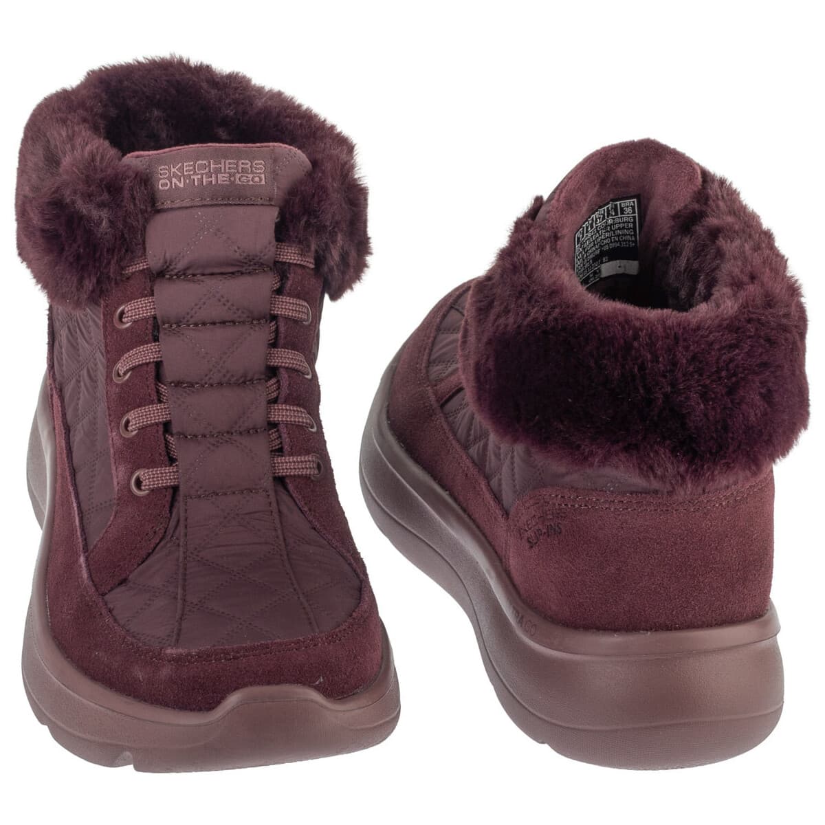 Women's Ankle Boots Skechers Red