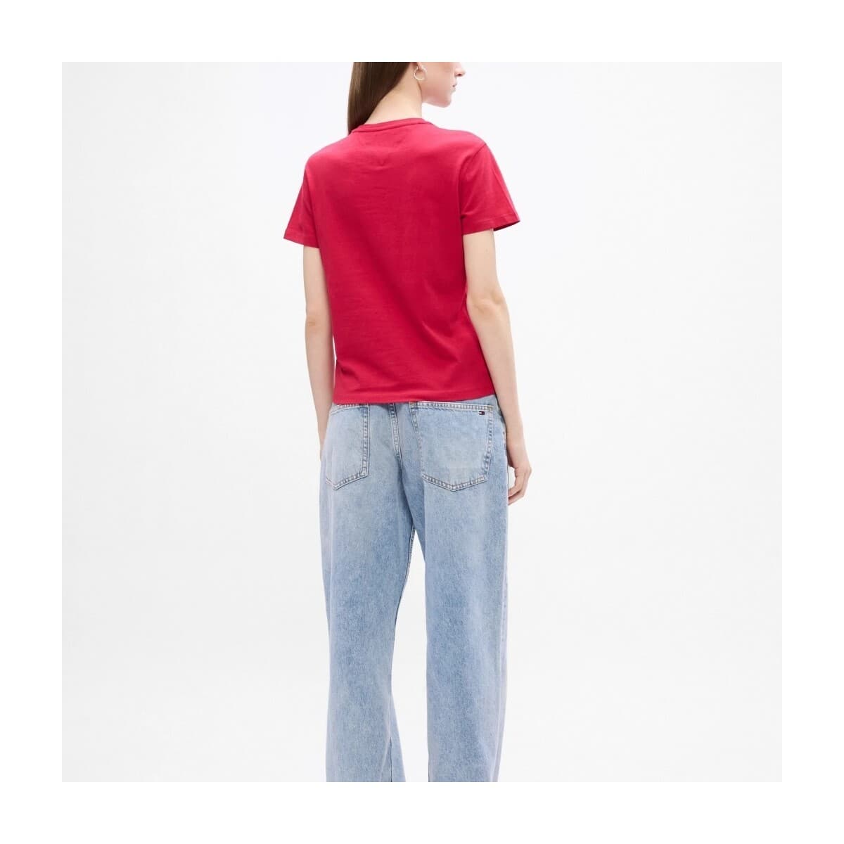 Women's T-Shirts Tommy Jeans Red