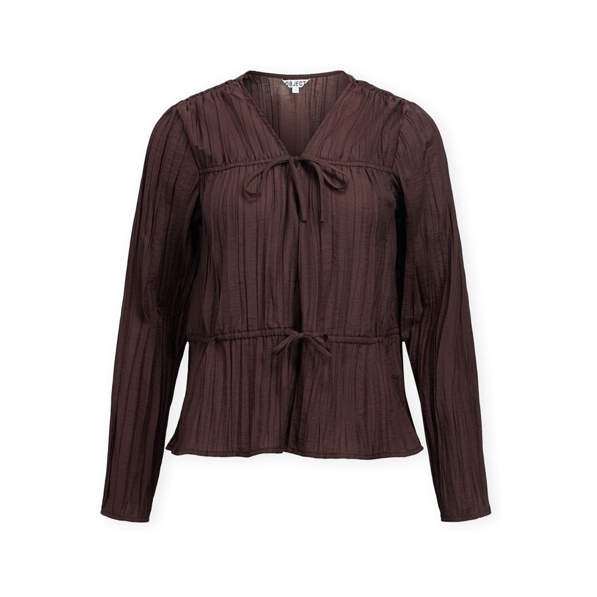 Women's T-Shirts Object Brown