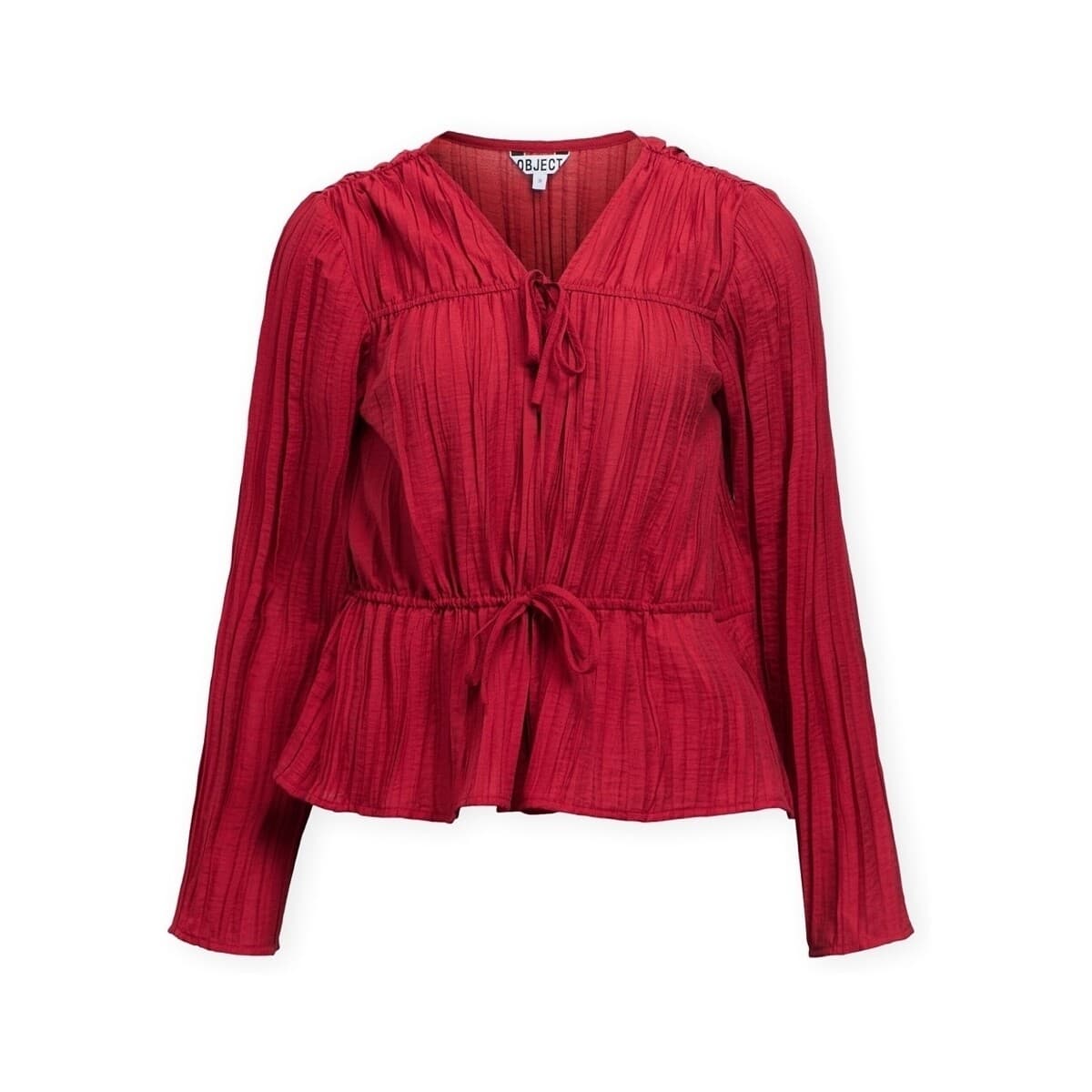 Μπλούζα Object Top Brea Re - Karanda Red