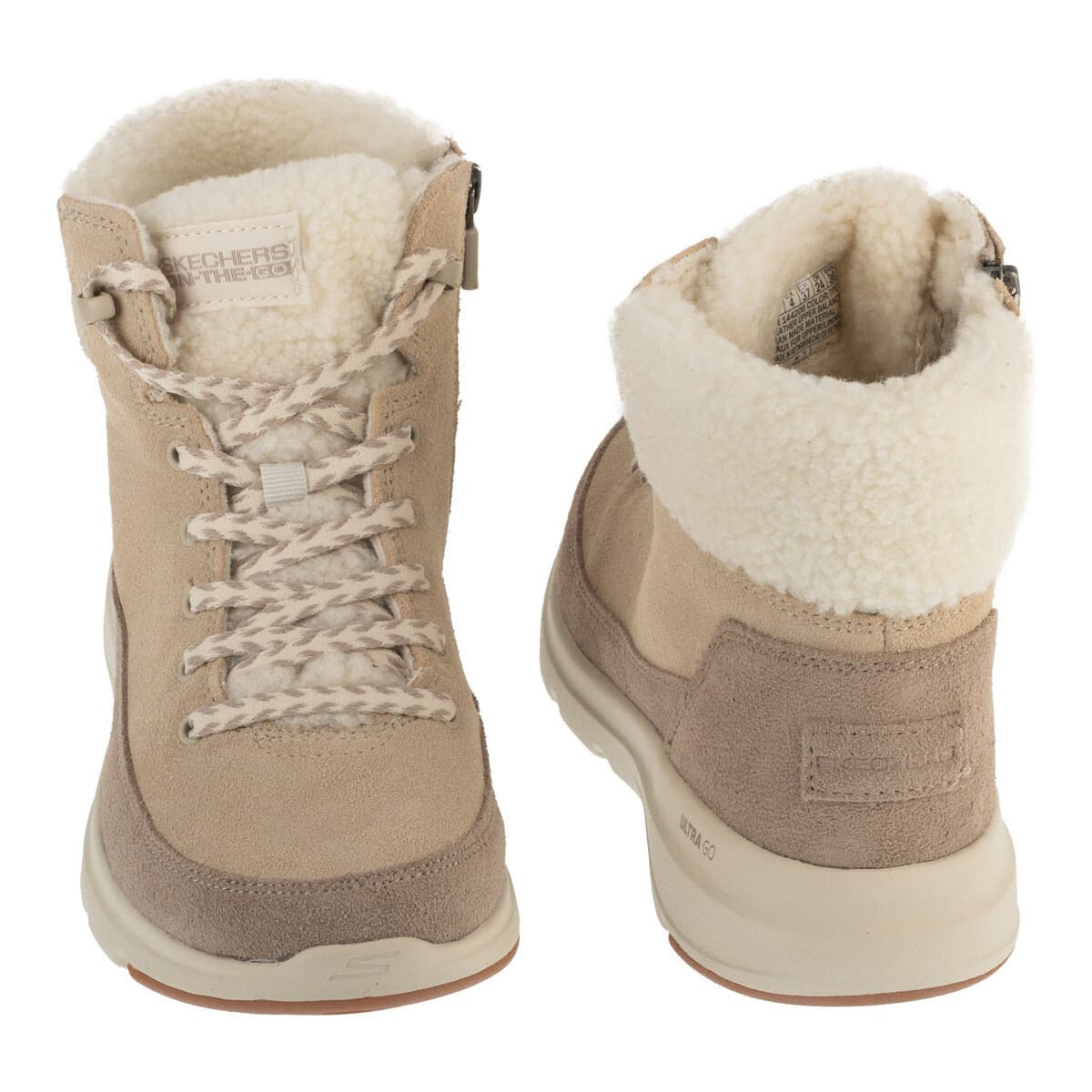 Women's Boots Skechers Beige