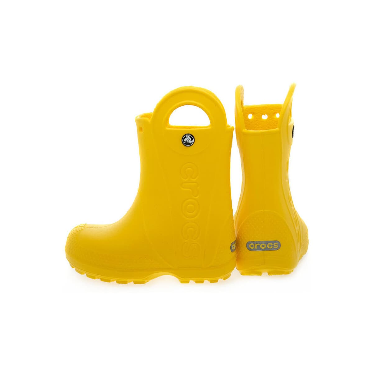 Boys' Wellington Boots Crocs Yellow