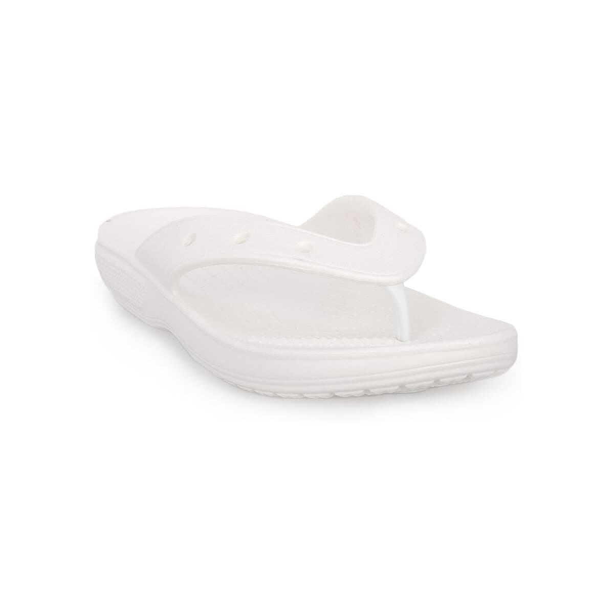 Men's Flip Flops Crocs White