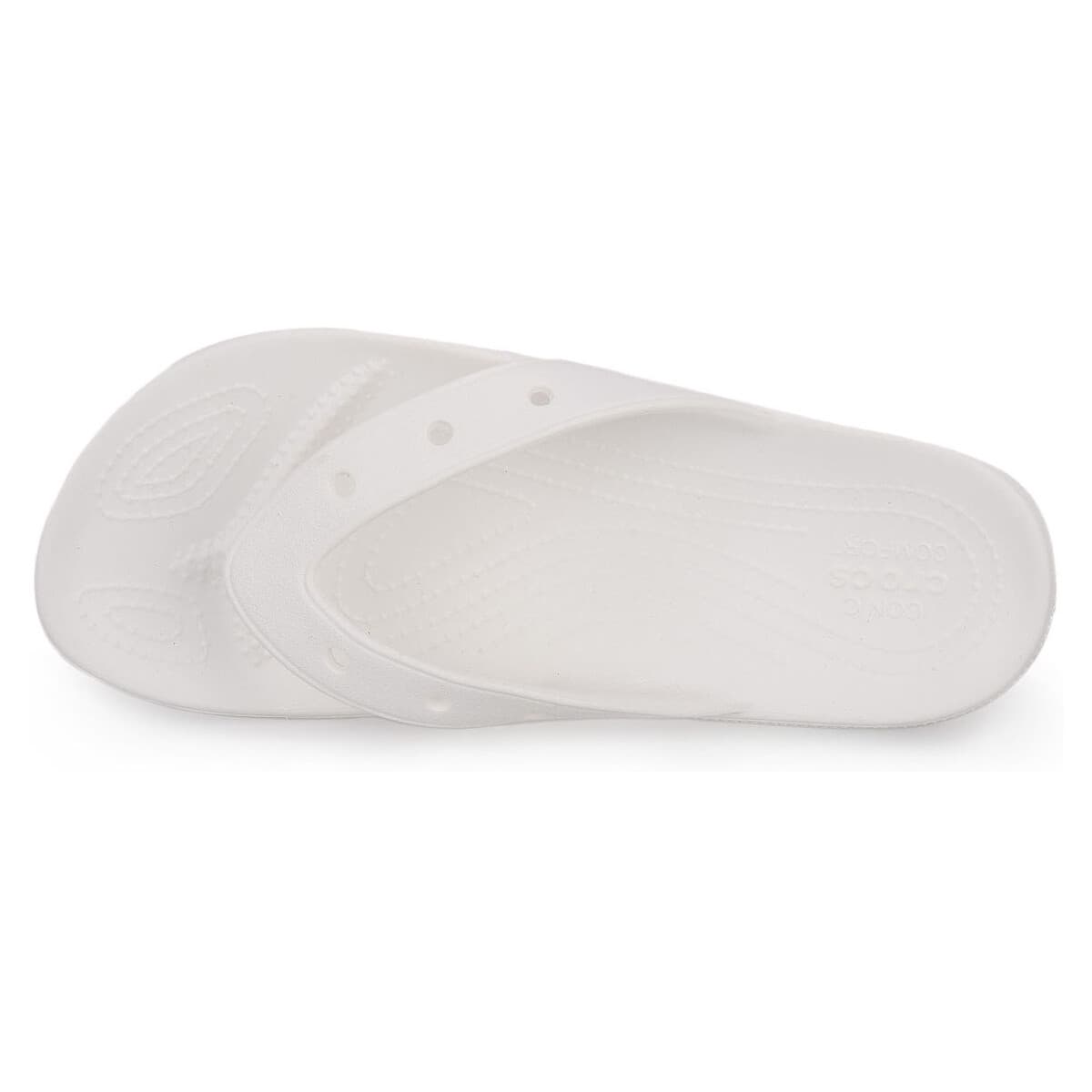 Women's Flip Flops Crocs White