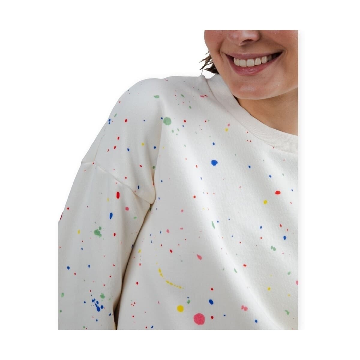 Women's Sweatshirts Brava Fabrics White