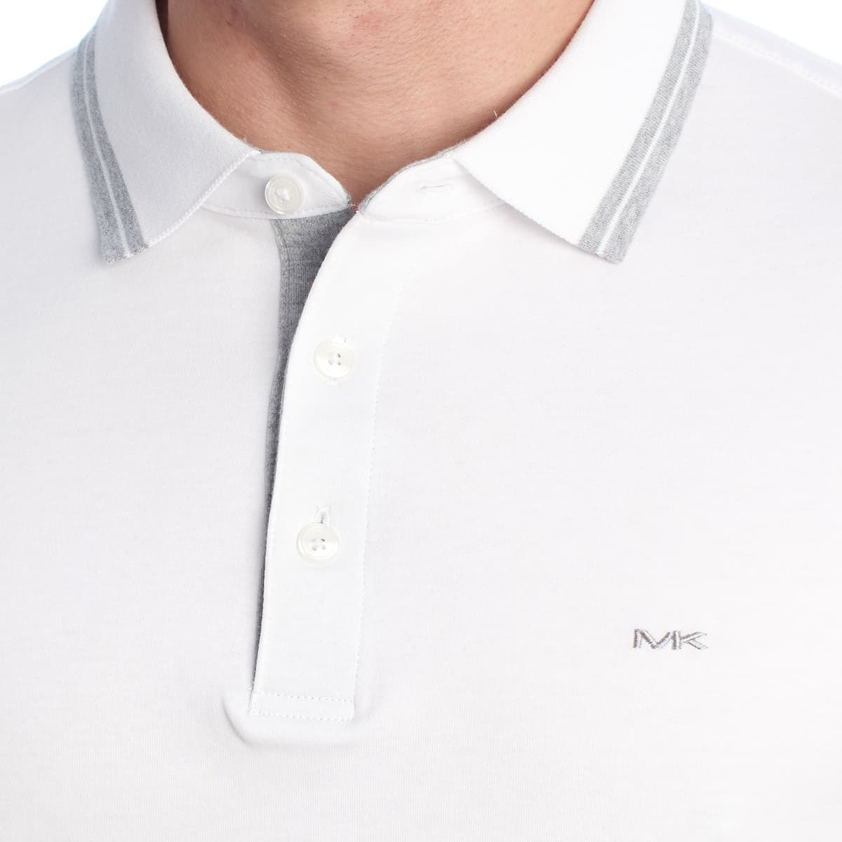 Men's Polo Shirts Michael Kors White