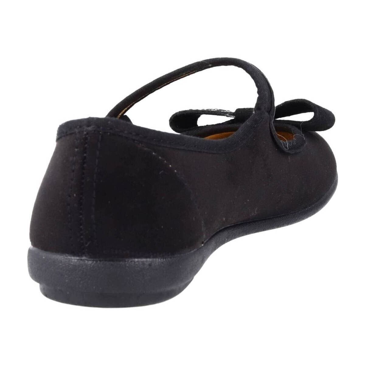 Women's Ballet Flats Vulladi Black